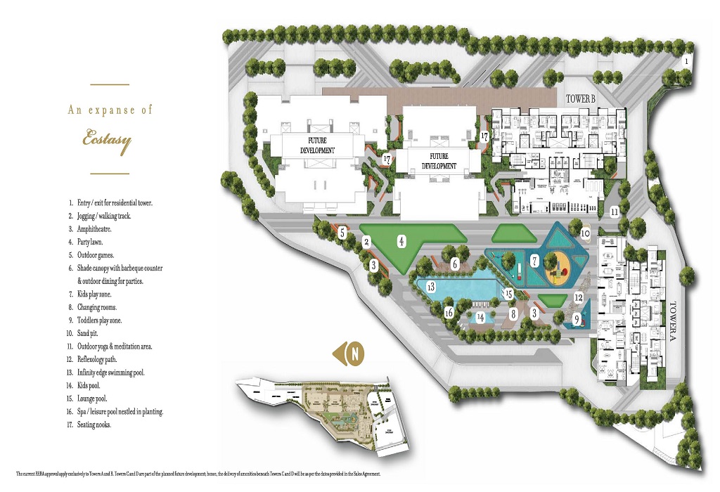 Kolte Patil 24K Bluemoon Location map